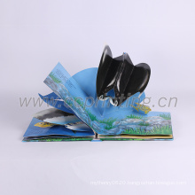 3D cartoon hardcover children story cardboard book printing